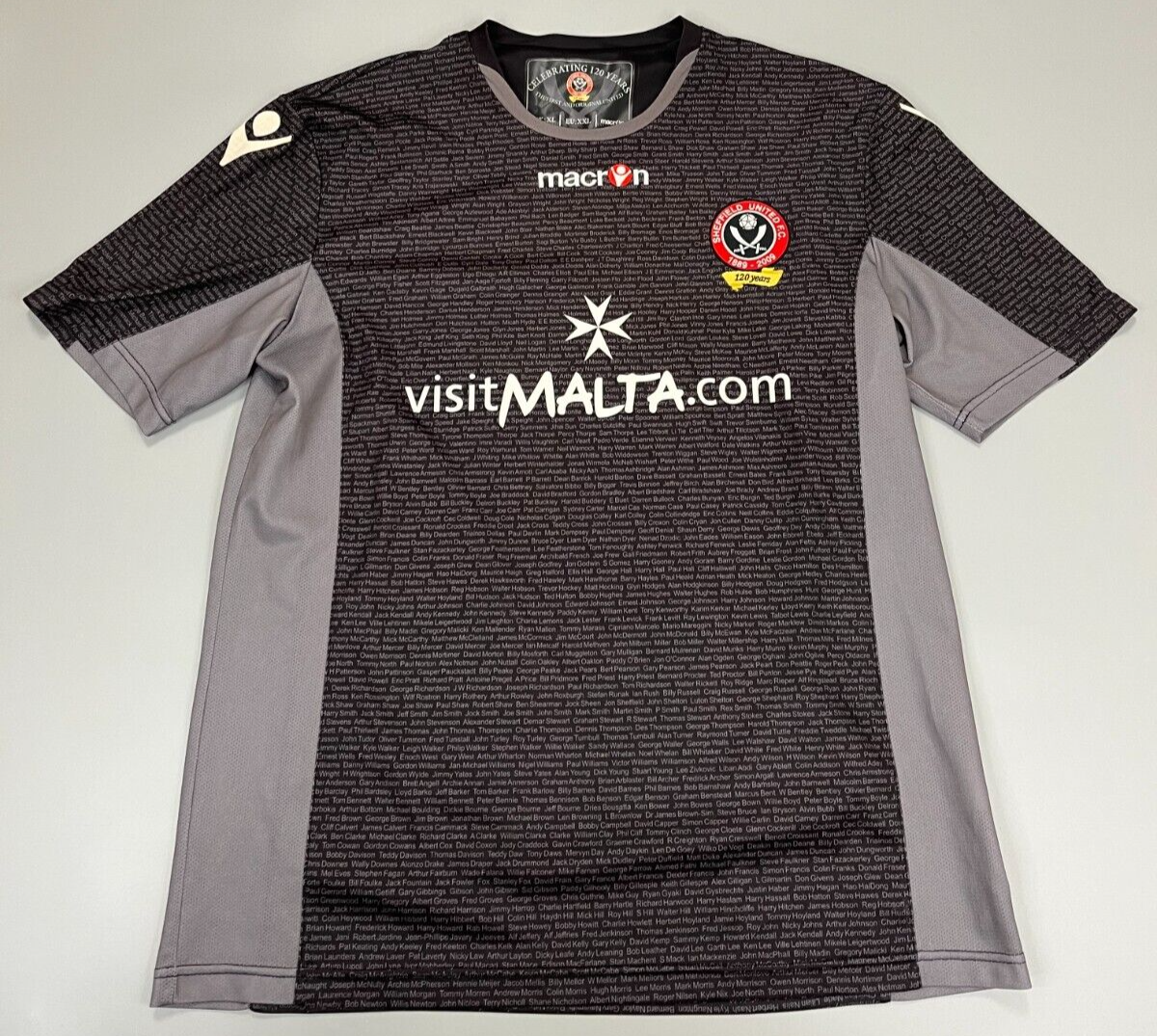 SHEFFIELD UNITED ENGLAND 2009/2010 THIRD FOOTBALL SHIRT JERSEY