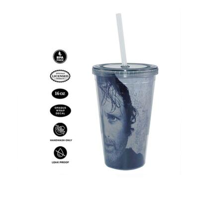The Walking Dead - Rick Grimes 16 fl oz Premium Travel Cup | eBay