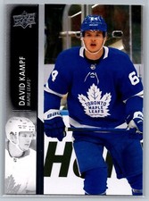 David Kampf 2021-22 Upper Deck HOCKEY #642 Toronto Maple Leafs