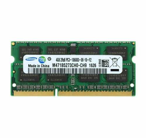 Samsung 16GB 8GB 4GB 2Rx8 PC3-10600S DDR3-1333MHz SODIMM Portátil Memoria RAM*-=- - Imagen 7 de 10
