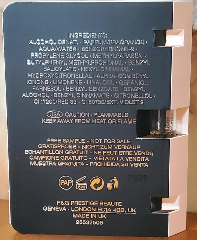 Rock'n Rose de Valentino para Mujer, Lote de 2, Nuevo Tamaño de Muestra, Con Tarjetas Foto 3 de 3