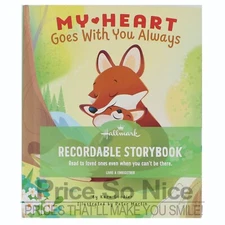 Hallmark My Heart Goes With You Always Storybook New/Imperfect