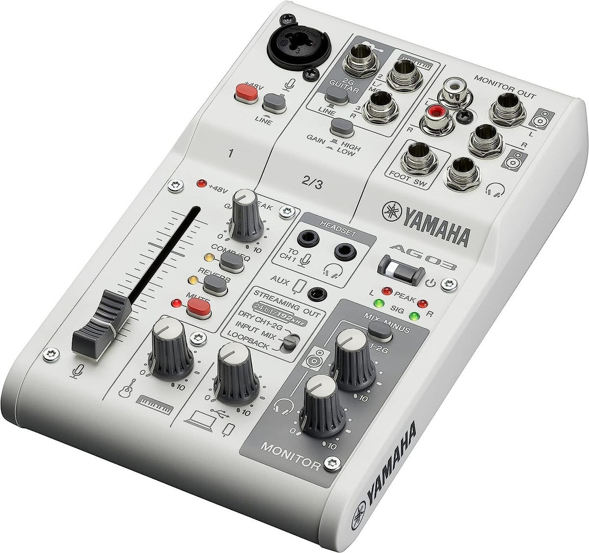 YAMAHA AG06 6ch Live Streaming Mixer USB Audio Interface YAMAHA AG06 6ch Live Streaming Mixer USB Audio Interface