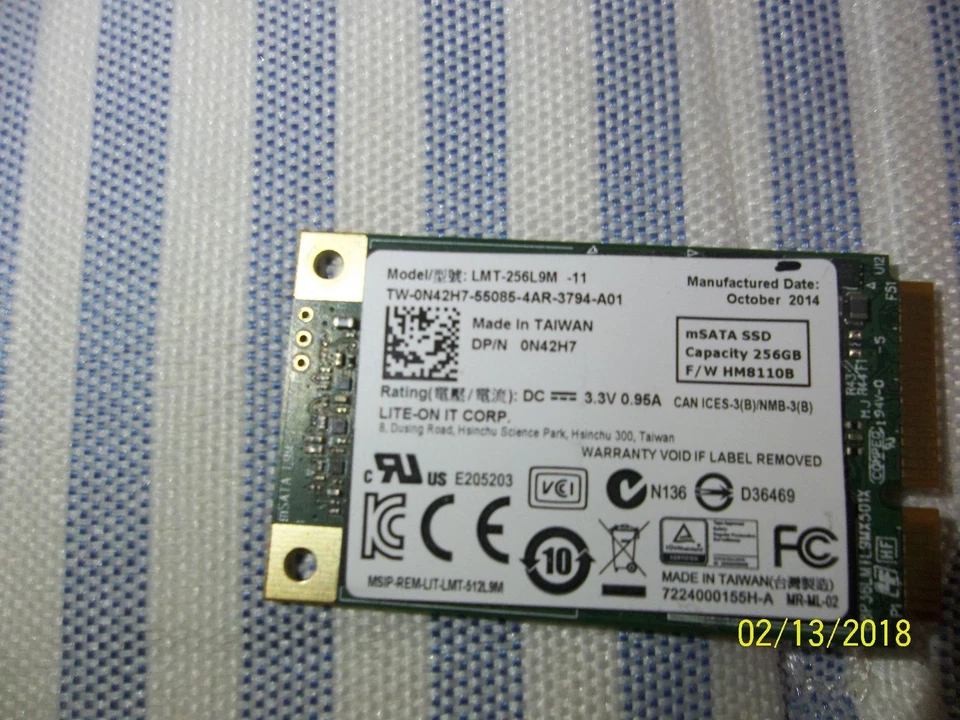 LiteOn SSD mSATA 256gb!!!  - Image 2 of 2