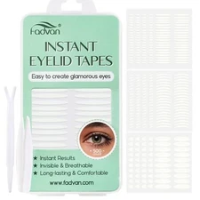 Eyelid Tape 500Pcs Double Eyelid Tape for Hooded Eyes Invisible Eyelid Lifter...