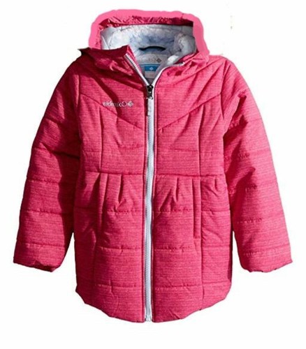 Pink Crystal Caves Warm Hooded Zip Coat 