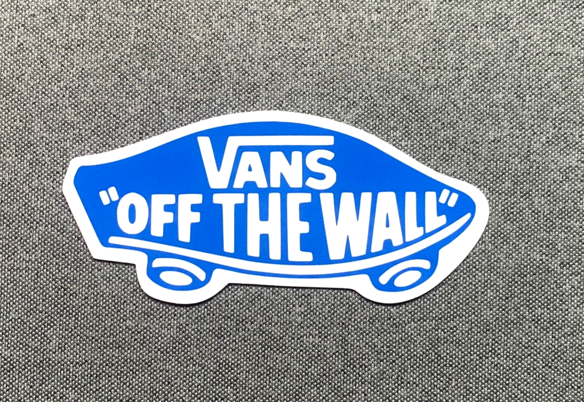 VANS Off The Wall Skateboard Sticker 4.25