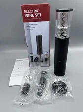 Electric Wine Bottle Opener Set Battery Operated
