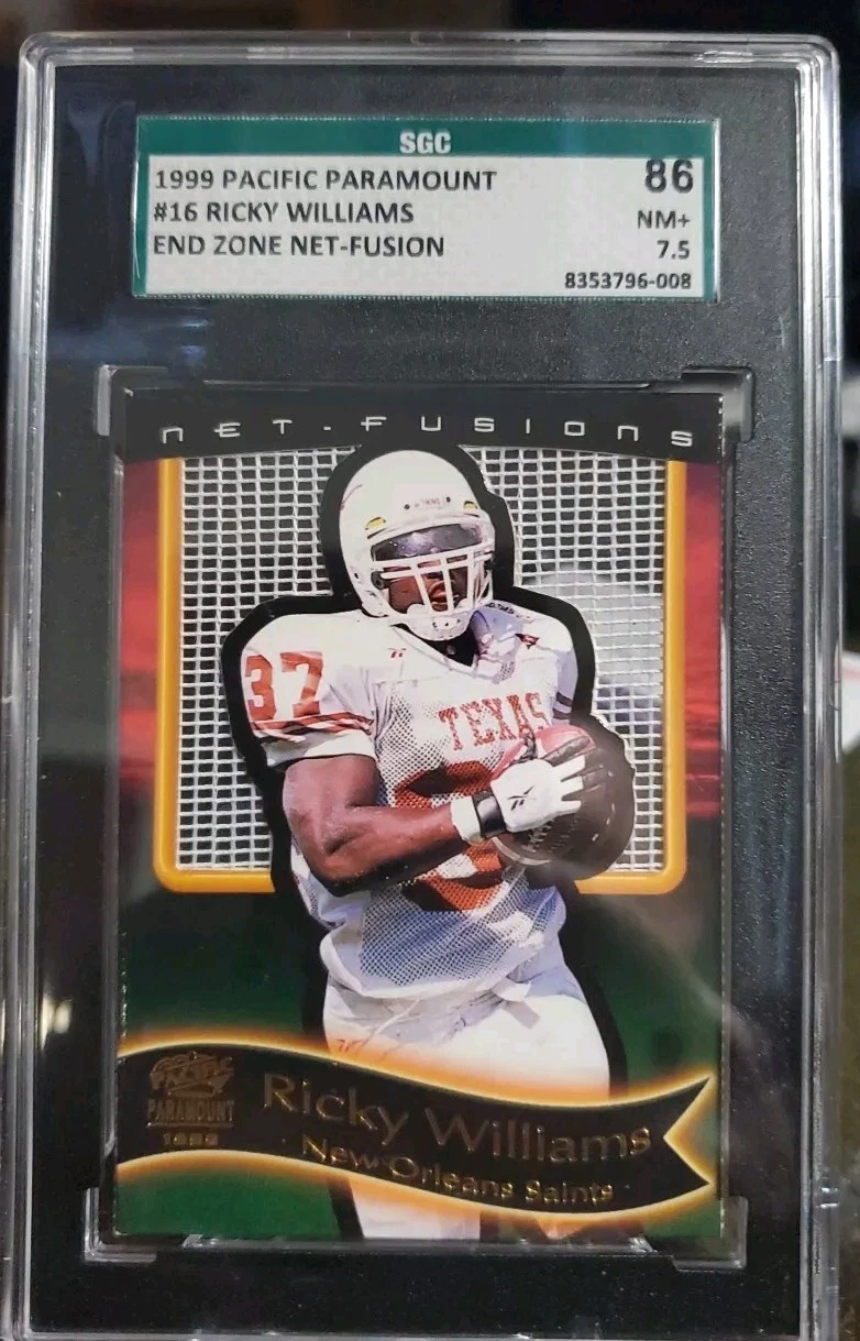 Ricky Williams Pacific Paramount End Zone Net-Fusions #16 End Zone Net-Fusions