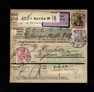 Dt. Ricca 1906 - Nn Card Pack 10, 40, 50 Penny (#7638)