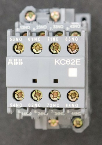 ABB Hilfsschütz KC62E Spule 60VDC Ith=10A Ie=4A-240V AC-15 FPH1423001R0621 - Picture 5 of 8