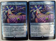 MISCUT GALAXY FOIL HOW IS THIS A PAR THREE?! UNFINITY NM MTG
