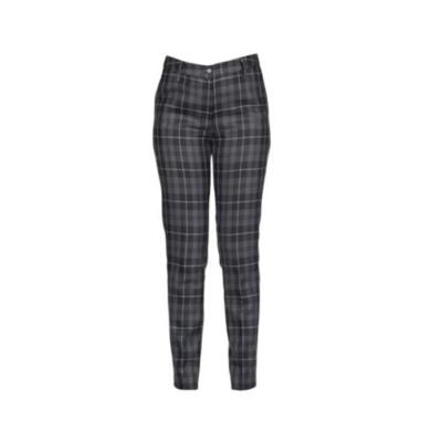Authentische traditionelle schottische graue Granit Tartan Damenhose