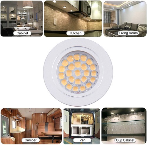 12V LED Einbaustrahler Dimmbar Flach Panel Stehleuchte Deckenleuchte Strahler DE - Bild 12 von 23
