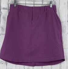 UNDER ARMOUR Purple HeatGear Skort Skirt Short Sz 4 NWT WORKOUT GYM GOLF