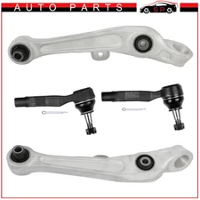 4pcs For 2003-2009 NISSAN 350Z INFINITI G35 Front Lower Control Arm Tie Rod End
