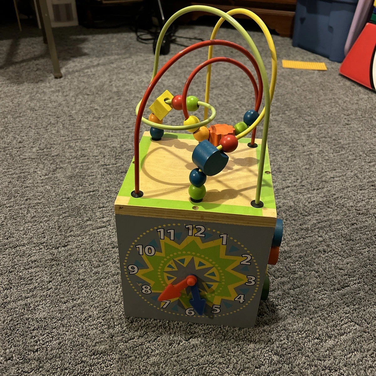 Wood n play hotsell multi activity cube