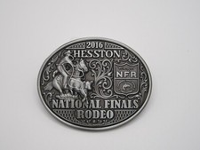 National Finals Rodeo Hesston 2016 NFR Youth Small Cowboy Buckle New Wrangler
