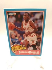 1990-91 Fleer - Rookie Sensation #10 Sherman Douglas (RC)
