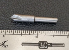 Schrillo  1/4" x  82° HSS 3 Fl Countersink,