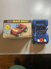 vintage battery operated Tumbling Beach buggy with Box