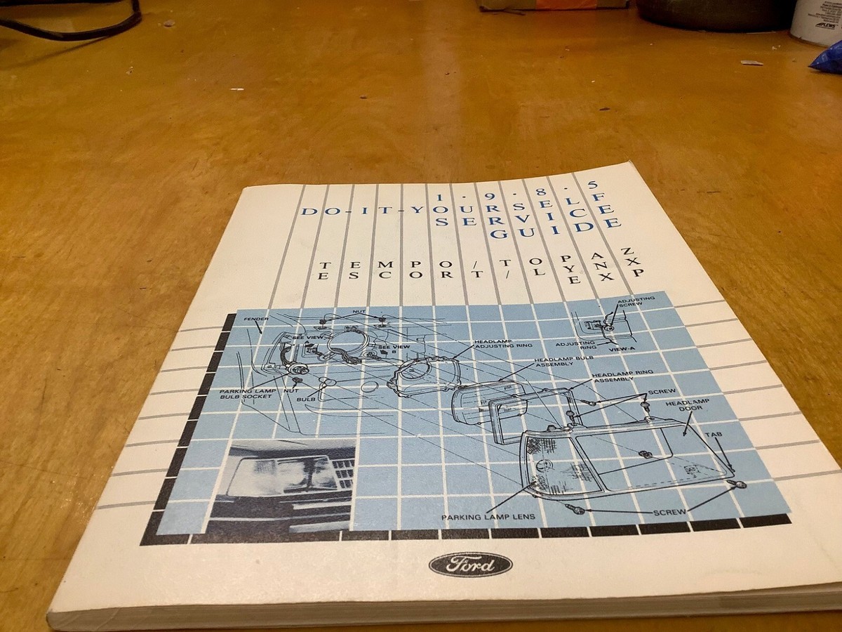 1985 FORD TEMPO/TOPAZ DO-IT-YOURSELF SVC GUIDE FOR TEMPO,TOPAZ
