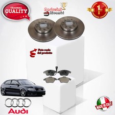 KIT DISCHI E PASTIGLIE FRENO ANTERIORI AUDI A3 (8p1) 2.0 TDI 170CV DAL 2007 ->A