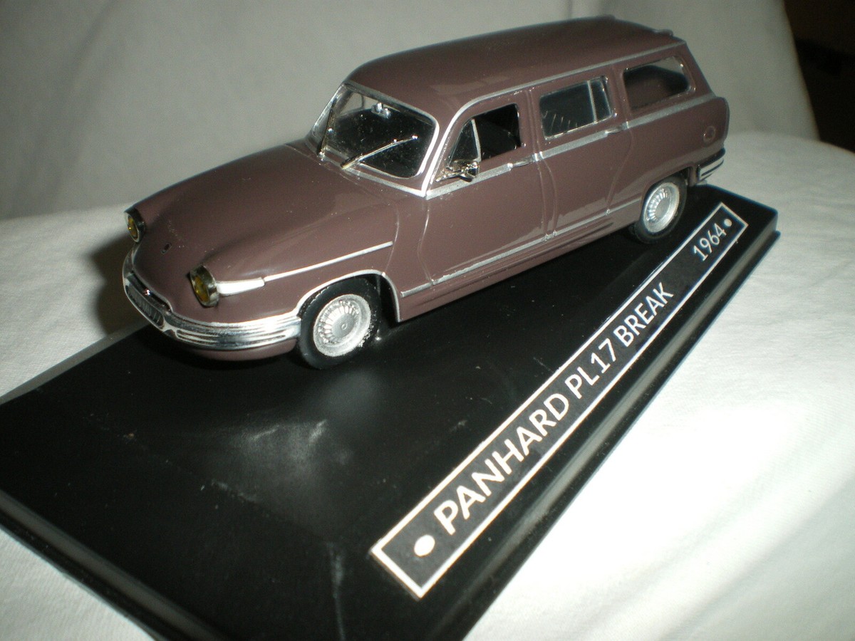 NOREV 1/43 Panhard PL17 – Mauve Clair – Miniature Ancienne En Boîte – Fabriquée En France – AB644