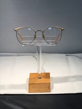Vintage Ragtime 25 eyeglasses gold 50/21mm 135temp made in Japan