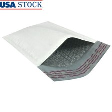 Self Seal Poly Bubble Mailers Padded Shipping Bags Moisture Resistant 100 Pack