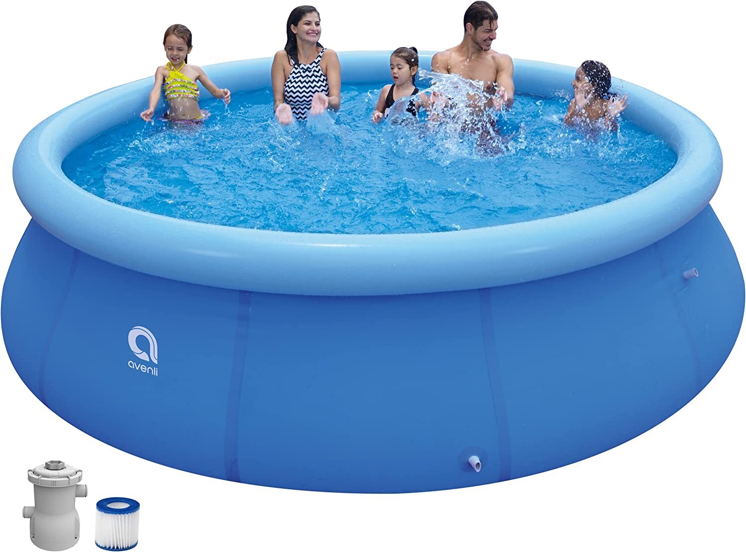 Avenli Redondo Pool Prompt Set, Azul B08N1J6Xrf