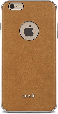 Moshi iGlaze Napa Case for iPhone 6 Plus/6s Plus, Caramel Beige