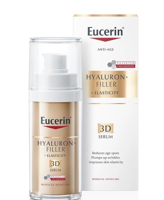 Eucerin Hyaluron-Filler + Elasticity 3d serum, 30 ml Antiaging serum for skin