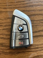 OEM BMW X5 SILVER SMART KEY REMOTE FOB FCC: NBGIDGNG1 6805996-01 4-BTN GOOD
