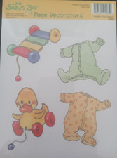SUZY'S ZOO BABY PAGE DECORATORS SCRAPBOOKING PUNCH OUTS 83024