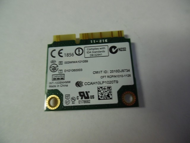 ASUS A53sv Series Intel Centrino WiFi Wireless Card 100BNHMW for sale ...