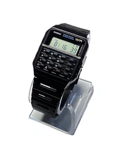 Casio Men's Watch Quartz 8-Digit Calculator Plastic 35mm CA53W-1 New Battery