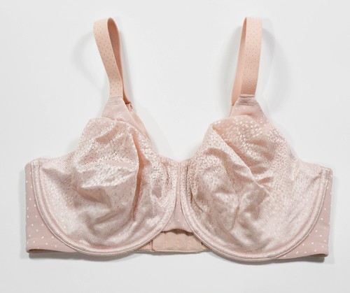Reggiseno Wacoal 855303 Blush Rosa Appello Schiena Laterale Lisciante Ferretto Tg 34G - Foto 2 di 5