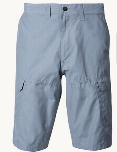 New M&S Mens Cargo Combat Lightweight Cotton Trekking Shorts Marks & Spencer Com - 第 4/4 張圖片