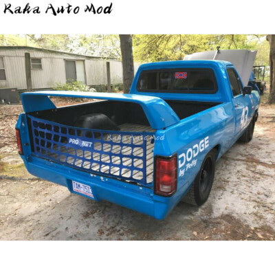 Blue ProNet MID Size Pickup Truck Tailgate Net for Toyota NISSAN GMC