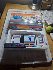 RARE VINTAGE RADIO SHACK RACER 2 FUNCTION BMW R/C CAR W/BOX W REMOTE  Nice! LOOK