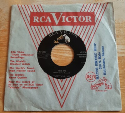 Varetta Dillard 45 I Got a Lot of Love / Time Was RCA Victor 47-6936 ex
