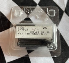 Genuine Kyosho Parts 1136 Cap Screws M3x25, 30, 35