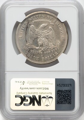 1875 S Trade Dollar - NGC AU Details - CHOICE APPEARANCE! | eBay