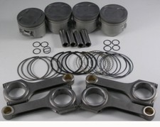 Nippon Racing Jdm Turbo B-series Piston Pistons Kit Scat B18c1 B18c5 Gsr 81mm