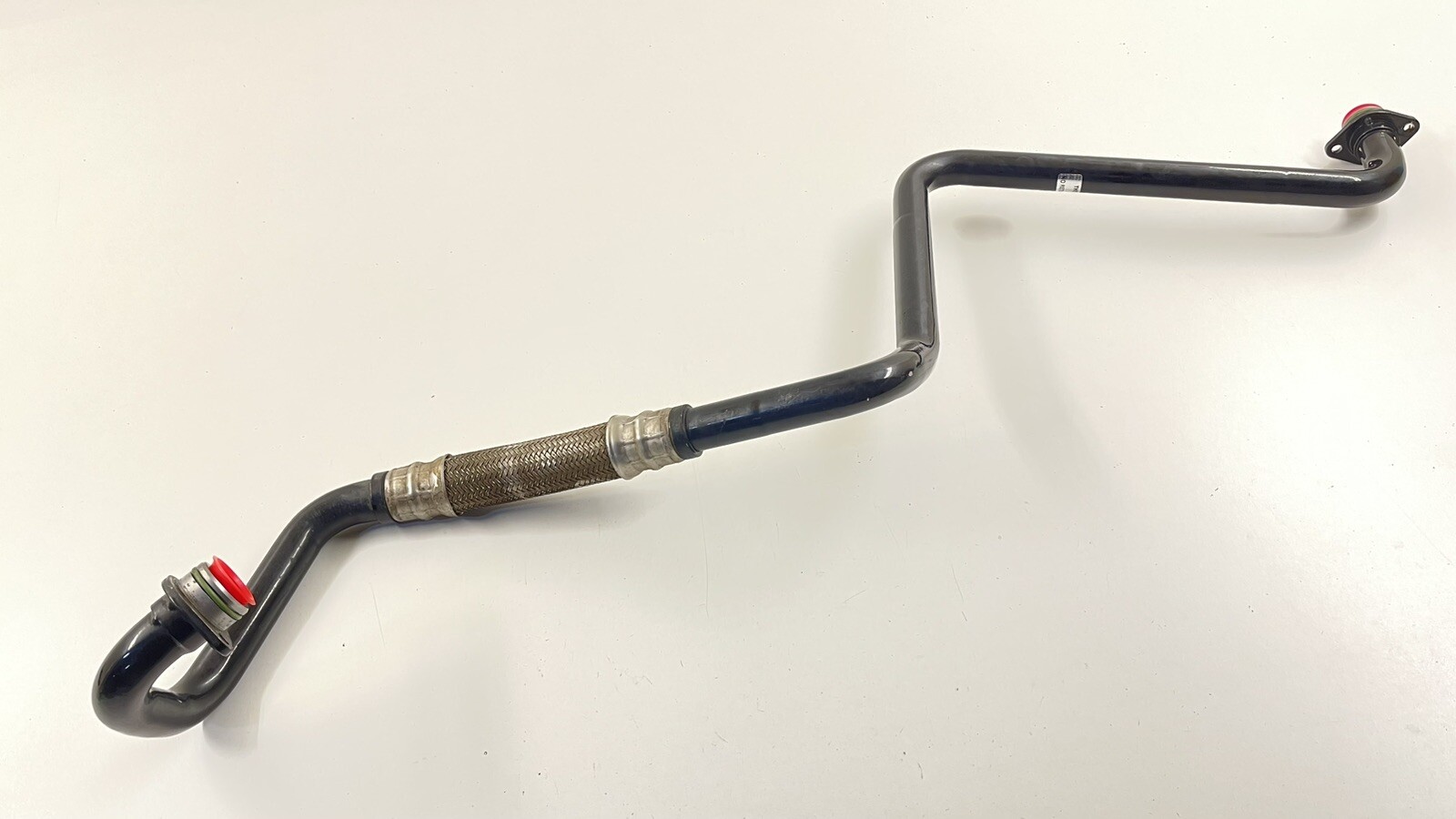 10-15 AUDI R8 5.2L V10 OIL TANK RESERVOIR INLET PIPE LINE HOSE TUBE OEM