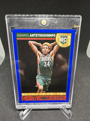 2013-14 NBA Hoops - Blue #275 Giannis Antetokounmpo (RC)