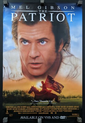 Mel Gibson The Patriot (2000) Original One Sheet Movie Poster 27x40 Rolled