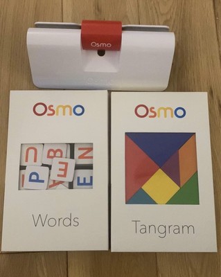 Osmo Starter Kit Made for iPad Words and Tangram and Games Base 