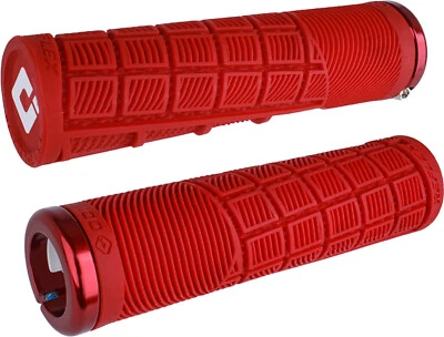 Odi MTB DH Fahrrad E-Bike Lenker Grips Griffe Reflex V2.1 Lock on 135mm XL Rot - Bild 1 von 4